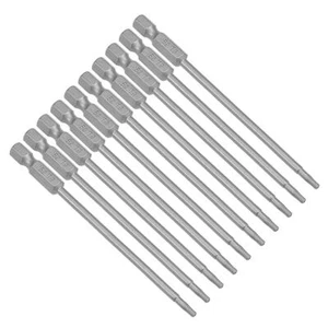 uxcell 10 Pcs T9 Magnetic Torx Screwdriver Bits 1/4 Inch Hex Shank 3.94-inch ... - Picture 1 of 5