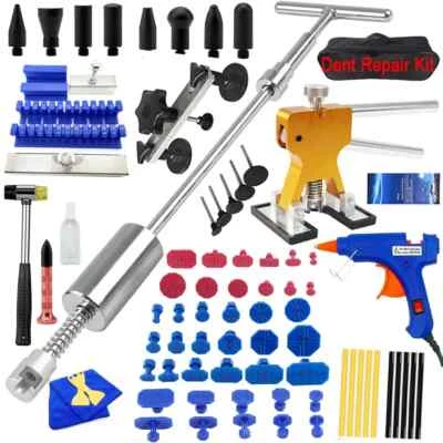 Extractor de abolladuras de coche herramientas de reparación martillo deslizante ventosa cuerpo extractor de abolladuras sin pintura Foto 1 de 4