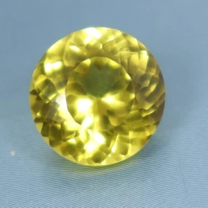 Piedra preciosa suelta facetada zafiro amarillo natural certificado GIE 4,25 quilates 556 - Imagen 1 de 7