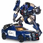 Road Fighter Deformation Toy SS Police Car Road Fighter Alloy Edition Autobot