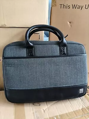 Bolsa de ombro para laptop Knomo Princeton compatível com 16 polegadas computador - Imagem 1 de 4