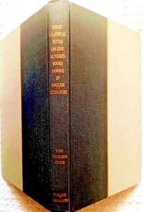 Bibliographische Notizen zu hundert in der englischen Literatur berühmten Büchern, 1967 - Bild 1 von 12