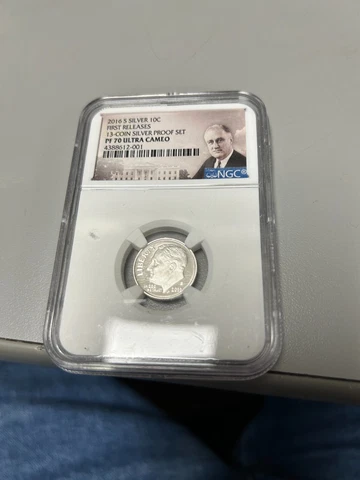 2016-S SILVER ROOSEVELT DIME NGC PF70 ULTRA CAMEO "PORTRAIT LABEL" LOOK! Cover