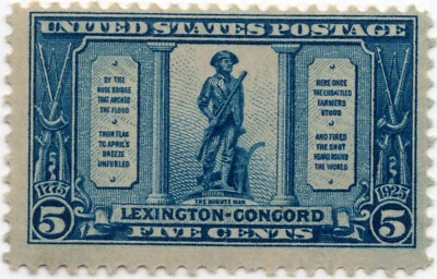 Scott #619 The Minute Man (Lexington-Concord) Single Stamp - MNH #2 - Image 1 of 2