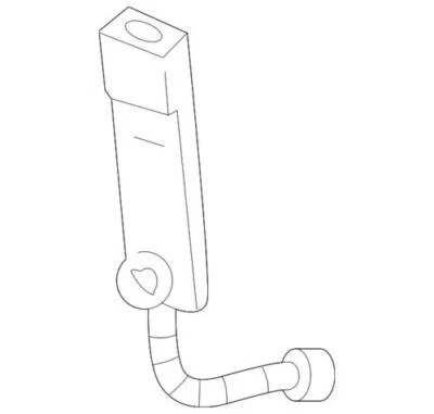 Hebilla de cinturón de seguridad original Ford 2000-2001 Excursion lado del conductor F81Z-2561203-BBC Foto 1 de 2