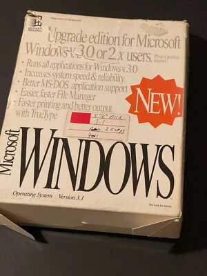 MICROSOFT WINDOWS V3.10 MANUAL 5.25" DISKETTES COLLECTIBLE 050-030-620 LAST ONE - Image 1 of 4