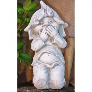 KNIENDER TROLL GARTEN FROSTFEST FIGUR STEINGUSS GNOM TROLLE FIGUREN NEU PO-648 - Bild 1 von 3