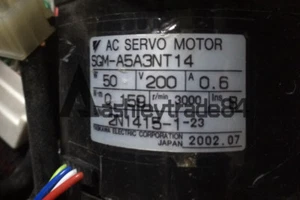1 pz servomotore Yaskawa usato SGM-A5A3NT14 - Foto 1 di 1