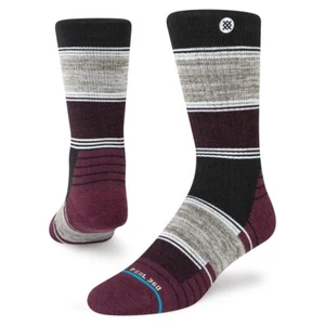 Stance Adult Black Crew Wool InfiKnit Gorp Core Hiking Performance Socks S 3-5.5 - Picture 1 of 1