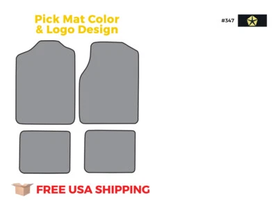 ACC FITS 1995-1997 Chrysler LHS Floor Mat 4pc Cutpile Foto 1 de 3