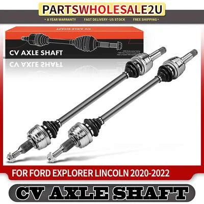后左右 CV 轴组件适用于福特探险家林肯飞行员 2020 - 2022 — 第 1/4 张图片