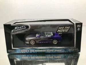 FAST&FURIOUS 86210 ROMAN'S 2001 MITSUBISHI ECLIPSE SPYDER -1:43- HIGH QUALITY IB - Imagen 1 de 8