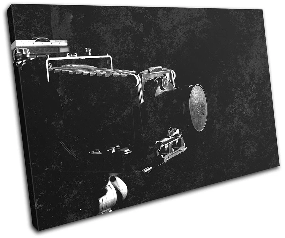 Vintage Camera Industrial  hobbies SINGLE Leinwand Kunst Bild drucken - Bild 1 von 1