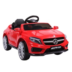 TOBBI Licensed Mercedes Benz Car forKids Ride on Cars w/Remote Control,Doors Red - Picture 1 of 13