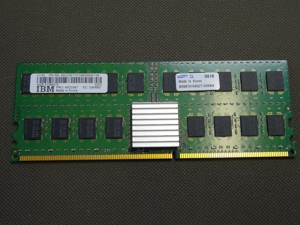 IBM Speicher RAM 4x 4GB (16GB) 45D3367 DDR2 for pSeries - Bild 1 von 1