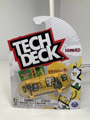 2022 Tech Deck KROOKED RARE Skateboards Fingerboard Anderson NIB Cover