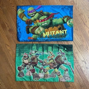 Set of 2 — TEENAGE MUTANT NINJA TURTLES Pillow Cases 2015 - Picture 1 of 7