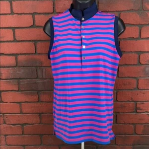 Polo de golf RLX Ralph Lauren para mujer S/P a rayas - Imagen 1 de 7