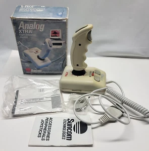 Vintage Suncom Analog Xtra Flight Simulation Joystick XTR011 - Picture 1 of 13