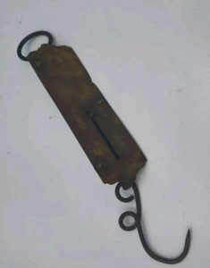Antique 24 LB Morton's Balance No. 2 Warranted, Brass and Cast Iron - Picture 1 of 7