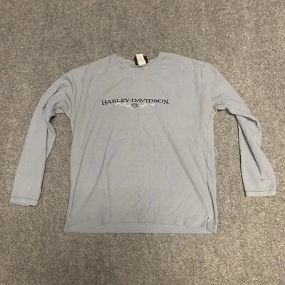 Harley Davidson Hutchins Womens Shirt Size Medium Yucca Valley California Foto 1 de 4