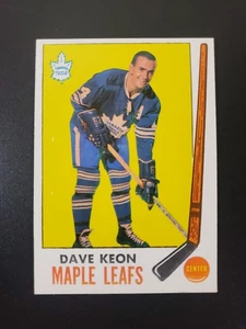 1969-70 Topps - Dave Keon #51 EX-NM - Hockey Set Break - Picture 1 of 3