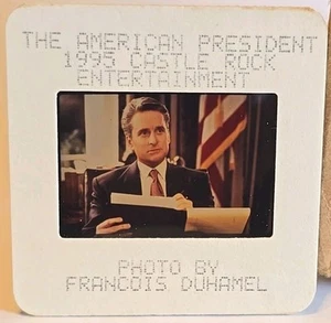 The American President, diapositiva publicitaria foto prensa color 35 mm, Michael Douglas - Imagen 1 de 2