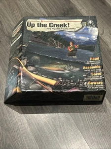BePuzzled •Times 500-teiliges Puzzle 1997-Up The Creek-Neu im Karton-Angelthema - Bild 1 von 7