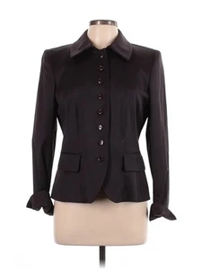 Ellen Tracy Women Black Blazer 10 - Picture 1 of 2