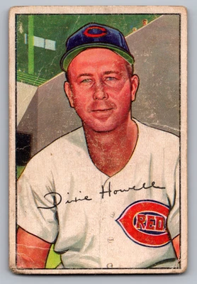 1952 BOWMAN #222 DIXIE HOWELL REDS - Image 1 of 3