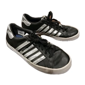 Women’s K-Swiss Sneakers Size 9 Black Leather - Picture 1 of 6