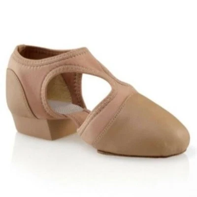 Zapatos de Baile Capezio Caramelo Lírico Moderno Sin Cordones Talla 5 Pedini Mujer Cuero - Imagen 1 de 4