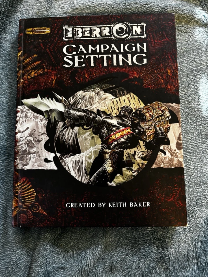 Eberron Campaign Setting - Dungeons & Dragons 3.5e D&D RPG Primera impresión Buen estado Foto 1 de 2
