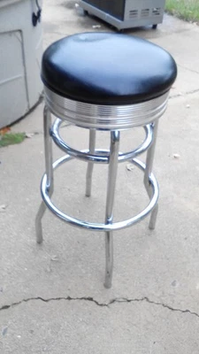 Taburete de bar giratorio Stoneville Furniture años 50 o más antiguo 30" Foto 1 de 4