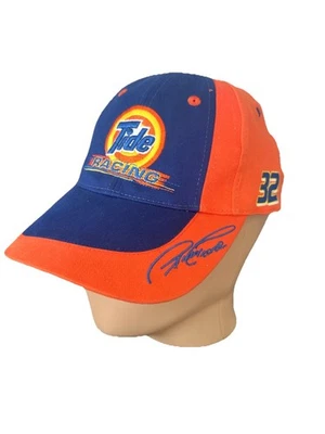 NASCAR Tide Racing Downey 帽子可调节平沿帽 #32 RICKY CRAVEN - 全新 — 第 1/4 张图片