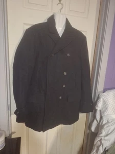 Banana Republic Herren Dark Pea Mantel Xl (128) - Bild 1 von 6