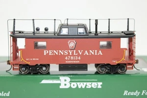 Bowser HO PRR Pennsylvania Shadow Keystone Buckeye Region N8 Caboose Car #478134 - Picture 1 of 8