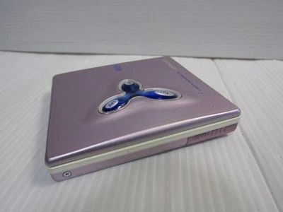 Sharp MD-ST770-P Portable MD MiniDisc Player Pink MDLP Tested Japan - Image 1 of 4