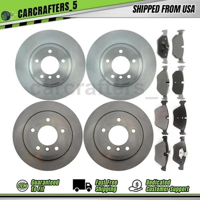 Juego de pastillas de freno de disco delanteras traseras para BMW X1 2010 2011 2,5 L Foto 1 de 4