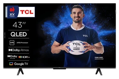 TCL P7K Serie Smart TV QLED 4K 43" 43P7K Dolby Vision - Atmos HDR10+ Google TV - Immagine 1 di 4