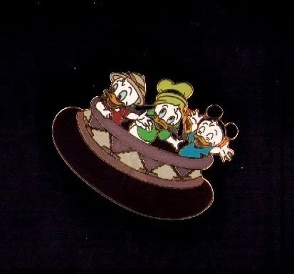 WDW - Cuatro Parques Un Mundo - Sobrinos - Huey, Dewey y Louie - Prendedor Disney 18798 Foto 1 de 1