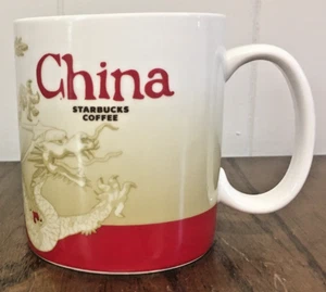 Starbucks China Collector Series Coffee Tea Ceramic 16 oz Mug 2010 - Picture 1 of 4