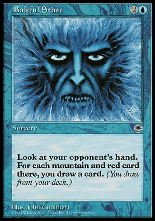 Baleful Stare - Light Play MTG Portal - Image 1 of 1