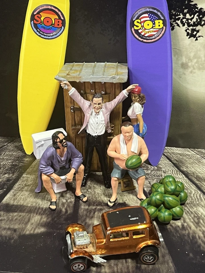 Hot Wheels Redlines 1932 Clásico 32 Ford Vicky Naranja Diecast USADO EXCELENTE ESTADO EE. UU. Foto 1 de 4