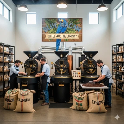 DOTA COSTA RICAN TARRAZU COFFEE BEANS MEDIUM ROASTED 2 POUNDS IN 1 POUND BAGS - Image 1 of 4