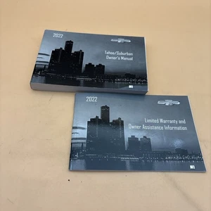 2022 Chevrolet Tahoe & Suburban Owners Manual Warranty With Free Shipping - Foto 1 di 1