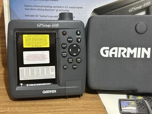 Garmin 498 GPS GPSmap ChartPlotter Marine Navigation Sonar FishFinder NEW - Picture 1 of 8