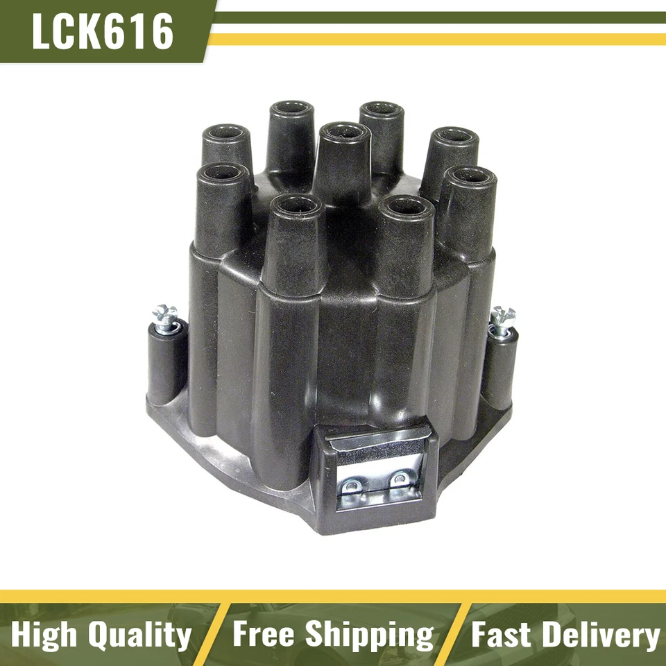 D308R AC Delco Distributor Cap New for Chevy Le Sabre De Ville Series 60 70 75 - Image 1 of 4