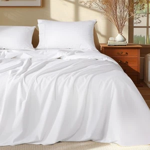 Shilucheng 100% Egyptian Cotton Queen Size Sheets Set - 1000 Thread Count,Lux... - Picture 1 of 7