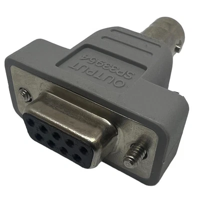 SP33954 L-Com 9 Pin D Sub To BNC Female Connector - Image 1 of 2